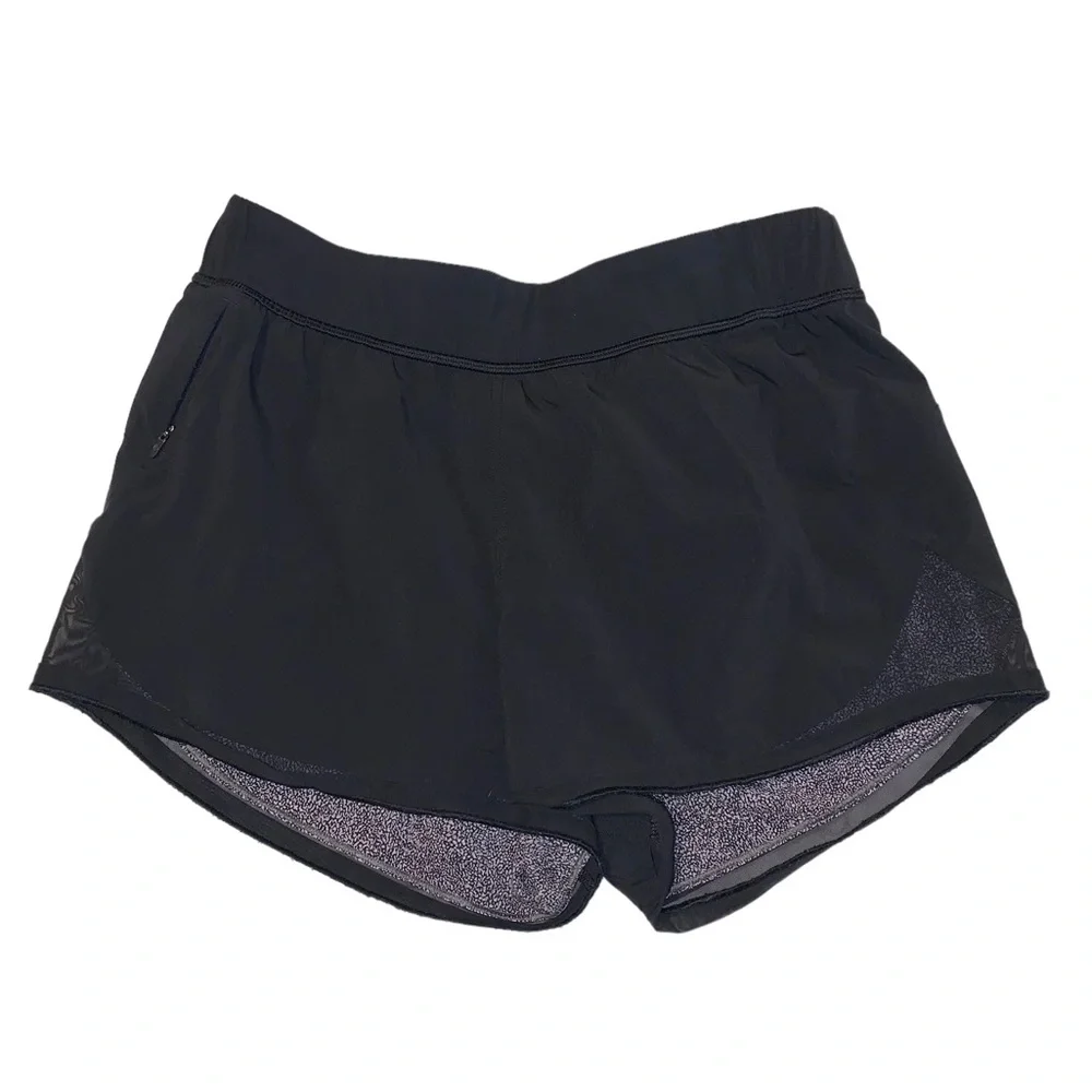 Lululemon reversible gray shorts s6 choose a side running short - Picture 4 of 5